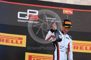 World © Octane Photographic Ltd. GP3 - Race 1. Nirei Fukuzumi - ART Grand PrIx. Circuit de Barcelona - Catalunya, Spain. Saturday 13th May 2017. Digital Ref: 1820LB1D2747
