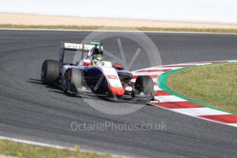 World © Octane Photographic Ltd. GP3 - Race 2. Dorian Boccolacci – Trident. Circuit de Barcelona - Catalunya, Spain. Sunday 14th May 2017. Digital Ref:1821LB1D2875