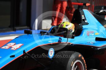 World © Octane Photographic Ltd. GP3 - Race 2. Arjun Maini – Jenzer Motorsport. Circuit de Barcelona - Catalunya, Spain. Sunday 14th May 2017. Digital Ref:1821LB1D2937
