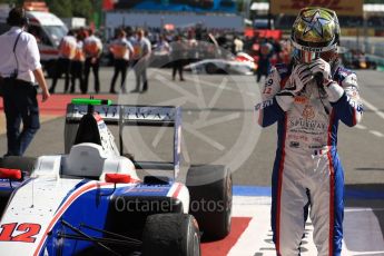 World © Octane Photographic Ltd. GP3 - Race 2. Dorian Boccolacci – Trident. Circuit de Barcelona - Catalunya, Spain. Sunday 14th May 2017. Digital Ref:1821LB1D2943