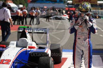 World © Octane Photographic Ltd. GP3 - Race 2. Dorian Boccolacci – Trident. Circuit de Barcelona - Catalunya, Spain. Sunday 14th May 2017. Digital Ref:1821LB1D2943