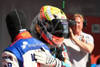 World © Octane Photographic Ltd. GP3 - Race 2. Arjun Maini – Jenzer Motorsport. Circuit de Barcelona - Catalunya, Spain. Sunday 14th May 2017. Digital Ref:1821LB1D3014