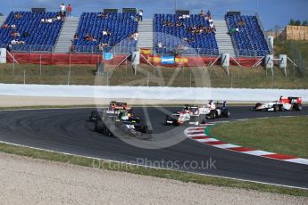 World © Octane Photographic Ltd. GP3 - Race 2. Leonardo Pulcini - Arden International. Circuit de Barcelona - Catalunya, Spain. Sunday 14th May 2017. Digital Ref:1821LB2D8674