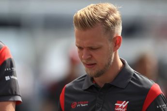 World © Octane Photographic Ltd. Formula 1 - Italian Grand Prix - Paddock. Kevin Magnussen - Haas F1 Team VF-17. Monza, Italy. Thursday 31st August 2017. Digital Ref: 1931LB1D0008