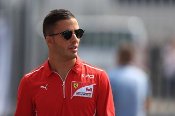 World © Octane Photographic Ltd. Formula 1 - Italian Grand Prix - Paddock. Antonio Fuoco - PREMA Racing. Monza, Italy. Thursday 31st August 2017. Digital Ref: 1931LB1D0085