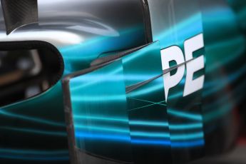 World © Octane Photographic Ltd. Formula 1 - Italian Grand Prix - Pit Lane. Mercedes AMG Petronas F1 W08 EQ Energy+. Monza, Italy. Thursday 31st August 2017. Digital Ref: 1931LB1D0130