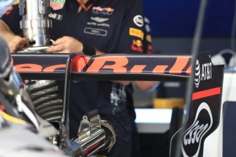 World © Octane Photographic Ltd. Formula 1 - Italian Grand Prix - Pit Lane. Red Bull Racing RB13. Monza, Italy. Thursday 31st August 2017. Digital Ref: 1931LB1D0157