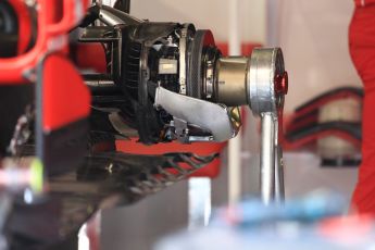 World © Octane Photographic Ltd. Formula 1 - Italian Grand Prix - Pit Lane. Scuderia Ferrari SF70H. Monza, Italy. Thursday 31st August 2017. Digital Ref: 1931LB1D0221