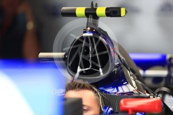 World © Octane Photographic Ltd. Formula 1 - Italian Grand Prix - Pit Lane. Scuderia Toro Rosso STR12. Monza, Italy. Thursday 31st August 2017. Digital Ref: 1931LB1D0330