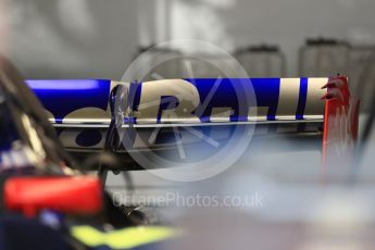 World © Octane Photographic Ltd. Formula 1 - Italian Grand Prix - Pit Lane. Scuderia Toro Rosso STR12. Monza, Italy. Thursday 31st August 2017. Digital Ref: 1931LB1D0338
