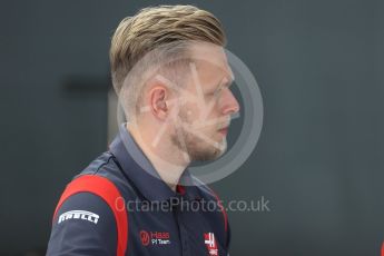 World © Octane Photographic Ltd. Formula 1 - Italian Grand Prix - Paddock. Kevin Magnussen - Haas F1 Team VF-17. Monza, Italy. Thursday 31st August 2017. Digital Ref: 1931LB1D0344