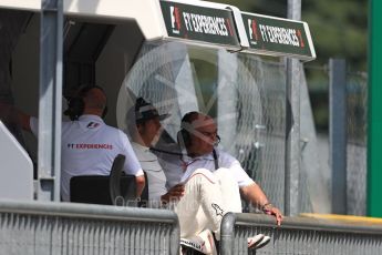 World © Octane Photographic Ltd. Formula 1 - Italian Grand Prix - Pit Lane. F1 Experiences Pit Wall . Monza, Italy. Thursday 31st August 2017. Digital Ref: 1931LB1D0381