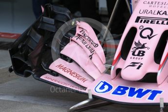 World © Octane Photographic Ltd. Formula 1 - Italian Grand Prix - Pit Lane. Sahara Force India VJM10. Monza, Italy. Thursday 31st August 2017. Digital Ref: 1931LB2D7517