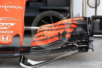 World © Octane Photographic Ltd. Formula 1 - Italian Grand Prix - Pit Lane. McLaren Honda MCL32. Monza, Italy. Thursday 31st August 2017. Digital Ref: 1931LB2D7558