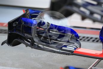 World © Octane Photographic Ltd. Formula 1 - Italian Grand Prix - Pit Lane. Scuderia Toro Rosso STR12. Monza, Italy. Thursday 31st August 2017. Digital Ref: 1931LB2D7576