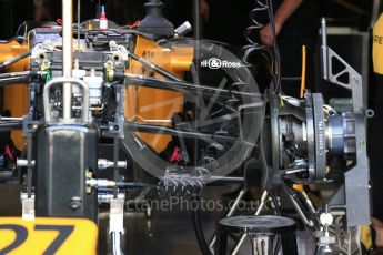 World © Octane Photographic Ltd. Formula 1 - Italian Grand Prix - Pit Lane. Renault Sport F1 Team R.S.17. Monza, Italy. Thursday 31st August 2017. Digital Ref: 1931LB2D7587