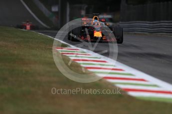 World © Octane Photographic Ltd. Formula 1 - Italian Grand Prix - Practice 1. Daniel Ricciardo - Red Bull Racing RB13. Monza, Italy. Friday 1st September 2017. Digital Ref: 1938LB1D0887