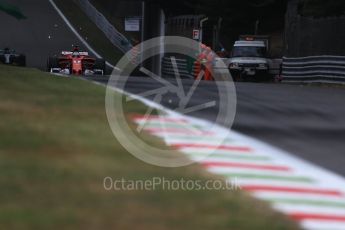 World © Octane Photographic Ltd. Formula 1 - Italian Grand Prix - Practice 1. Sebastian Vettel - Scuderia Ferrari SF70H. Monza, Italy. Friday 1st September 2017. Digital Ref: 1938LB1D0905