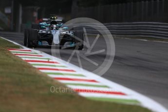 World © Octane Photographic Ltd. Formula 1 - Italian Grand Prix - Practice 1. Valtteri Bottas - Mercedes AMG Petronas F1 W08 EQ Energy+. Monza, Italy. Friday 1st September 2017. Digital Ref: 1938LB1D0922