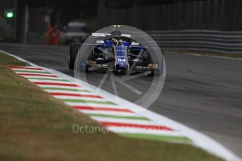 World © Octane Photographic Ltd. Formula 1 - Italian Grand Prix - Practice 1. Pascal Wehrlein – Sauber F1 Team C36. Monza, Italy. Friday 1st September 2017. Digital Ref: 1938LB1D0958