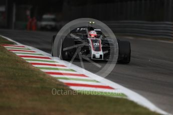 World © Octane Photographic Ltd. Formula 1 - Italian Grand Prix - Practice 1. Kevin Magnussen - Haas F1 Team VF-17. Monza, Italy. Friday 1st September 2017. Digital Ref: 1938LB1D1003