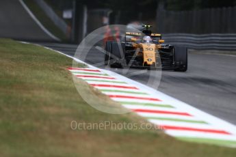 World © Octane Photographic Ltd. Formula 1 - Italian Grand Prix - Practice 1. Jolyon Palmer - Renault Sport F1 Team R.S.17. Monza, Italy. Friday 1st September 2017. Digital Ref: 1938LB1D1036