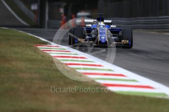 World © Octane Photographic Ltd. Formula 1 - Italian Grand Prix - Practice 1. Marcus Ericsson – Sauber F1 Team C36. Monza, Italy. Friday 1st September 2017. Digital Ref: 1938LB1D1070