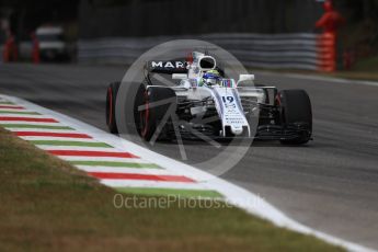 World © Octane Photographic Ltd. Formula 1 - Italian Grand Prix - Practice 1. Felipe Massa - Williams Martini Racing FW40. Monza, Italy. Friday 1st September 2017. Digital Ref: 1938LB1D1203
