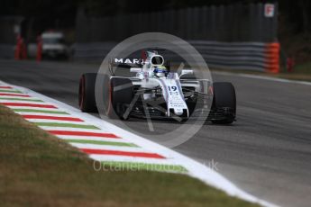 World © Octane Photographic Ltd. Formula 1 - Italian Grand Prix - Practice 1. Felipe Massa - Williams Martini Racing FW40. Monza, Italy. Friday 1st September 2017. Digital Ref: 1938LB1D1363