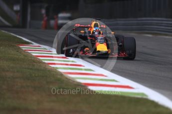 World © Octane Photographic Ltd. Formula 1 - Italian Grand Prix - Practice 1. Daniel Ricciardo - Red Bull Racing RB13. Monza, Italy. Friday 1st September 2017. Digital Ref: 1938LB1D1436