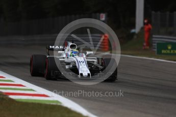 World © Octane Photographic Ltd. Formula 1 - Italian Grand Prix - Practice 1. Felipe Massa - Williams Martini Racing FW40. Monza, Italy. Friday 1st September 2017. Digital Ref: 1938LB1D1475