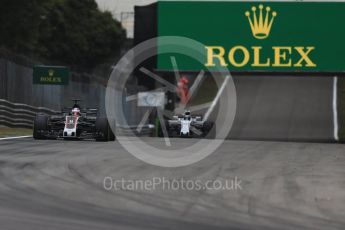World © Octane Photographic Ltd. Formula 1 - Italian Grand Prix - Practice 1. Romain Grosjean - Haas F1 Team VF-17. Monza, Italy. Friday 1st September 2017. Digital Ref: 1938LB1D1504