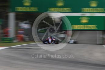 World © Octane Photographic Ltd. Formula 1 - Italian Grand Prix - Practice 1. Daniil Kvyat - Scuderia Toro Rosso STR12. Monza, Italy. Friday 1st September 2017. Digital Ref: 1938LB1D1578