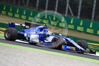 World © Octane Photographic Ltd. Formula 1 - Italian Grand Prix - Practice 1. Pascal Wehrlein – Sauber F1 Team C36. Monza, Italy. Friday 1st September 2017. Digital Ref: 1938LB1D1615