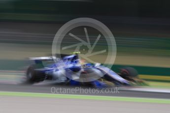World © Octane Photographic Ltd. Formula 1 - Italian Grand Prix - Practice 1. Pascal Wehrlein – Sauber F1 Team C36. Monza, Italy. Friday 1st September 2017. Digital Ref: 1938LB1D1642