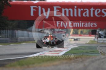 World © Octane Photographic Ltd. Formula 1 - Italian Grand Prix - Practice 1. Max Verstappen - Red Bull Racing RB13. Monza, Italy. Friday 1st September 2017. Digital Ref: 1938LB1D1681