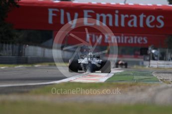 World © Octane Photographic Ltd. Formula 1 - Italian Grand Prix - Practice 1. Romain Grosjean - Haas F1 Team VF-17. Monza, Italy. Friday 1st September 2017. Digital Ref: 1938LB1D1756