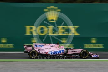 World © Octane Photographic Ltd. Formula 1 - Italian Grand Prix - Practice 1. Esteban Ocon - Sahara Force India VJM10. Monza, Italy. Friday 1st September 2017. Digital Ref: 1938LB2D7922