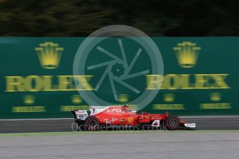 World © Octane Photographic Ltd. Formula 1 - Italian Grand Prix - Practice 1. Kimi Raikkonen - Scuderia Ferrari SF70H. Monza, Italy. Friday 1st September 2017. Digital Ref: 1938LB2D8074