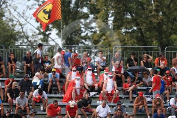 World © Octane Photographic Ltd. Formula 1 - Italian Grand Prix - Practice 2. Fans. Monza, Italy. Friday 1st September 2017. Digital Ref: 1939LB1D2032