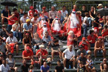 World © Octane Photographic Ltd. Formula 1 - Italian Grand Prix - Practice 2. Fans. Monza, Italy. Friday 1st September 2017. Digital Ref: 1939LB1D2067