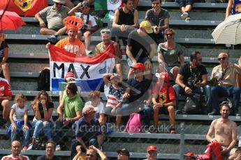 World © Octane Photographic Ltd. Formula 1 - Italian Grand Prix - Practice 2. Fans. Monza, Italy. Friday 1st September 2017. Digital Ref: 1939LB1D2089