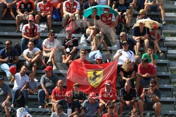 World © Octane Photographic Ltd. Formula 1 - Italian Grand Prix - Practice 2. Fans. Monza, Italy. Friday 1st September 2017. Digital Ref: 1939LB1D2140