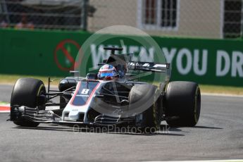 World © Octane Photographic Ltd. Formula 1 - Italian Grand Prix - Practice 2. Romain Grosjean - Haas F1 Team VF-17. Monza, Italy. Friday 1st September 2017. Digital Ref: 1939LB1D2185