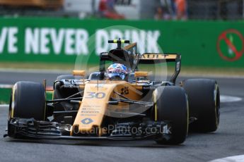 World © Octane Photographic Ltd. Formula 1 - Italian Grand Prix - Practice 2. Jolyon Palmer - Renault Sport F1 Team R.S.17. Monza, Italy. Friday 1st September 2017. Digital Ref: 1939LB1D2247