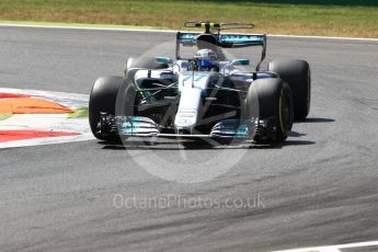 World © Octane Photographic Ltd. Formula 1 - Italian Grand Prix - Practice 2. Valtteri Bottas - Mercedes AMG Petronas F1 W08 EQ Energy+. Monza, Italy. Friday 1st September 2017. Digital Ref: 1939LB1D2394