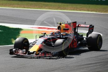 World © Octane Photographic Ltd. Formula 1 - Italian Grand Prix - Practice 2. Max Verstappen - Red Bull Racing RB13. Monza, Italy. Friday 1st September 2017. Digital Ref: 1939LB1D2443
