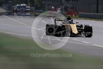 World © Octane Photographic Ltd. Formula 1 - Italian Grand Prix - Practice 2. Jolyon Palmer - Renault Sport F1 Team R.S.17. Monza, Italy. Friday 1st September 2017. Digital Ref: 1939LB1D2711