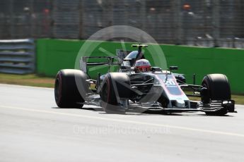 World © Octane Photographic Ltd. Formula 1 - Italian Grand Prix - Practice 2. Kevin Magnussen - Haas F1 Team VF-17. Monza, Italy. Friday 1st September 2017. Digital Ref: 1939LB1D2774