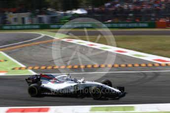 World © Octane Photographic Ltd. Formula 1 - Italian Grand Prix - Practice 2. Lance Stroll - Williams Martini Racing FW40. Monza, Italy. Friday 1st September 2017. Digital Ref: 1939LB2D8143